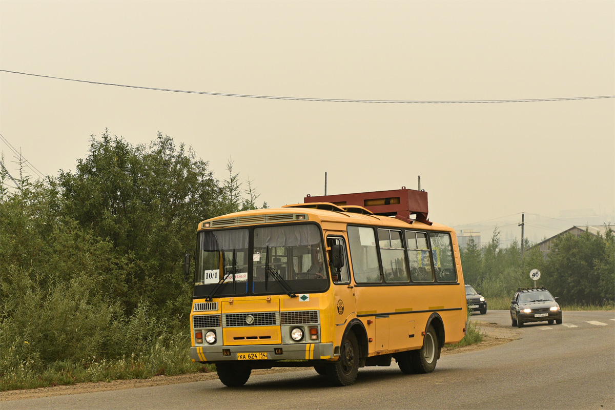 Саха (Якутия), ПАЗ-32053-60 № КА 624 14