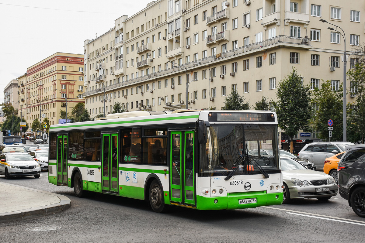 Москва, ЛиАЗ-5292.21 № 040618