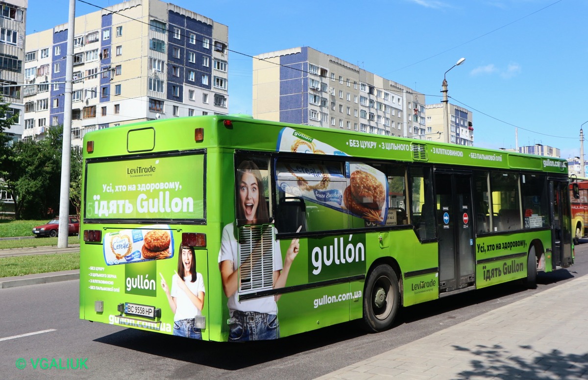 Львовская область, MAN A10 NL202 № BC 9558 HP