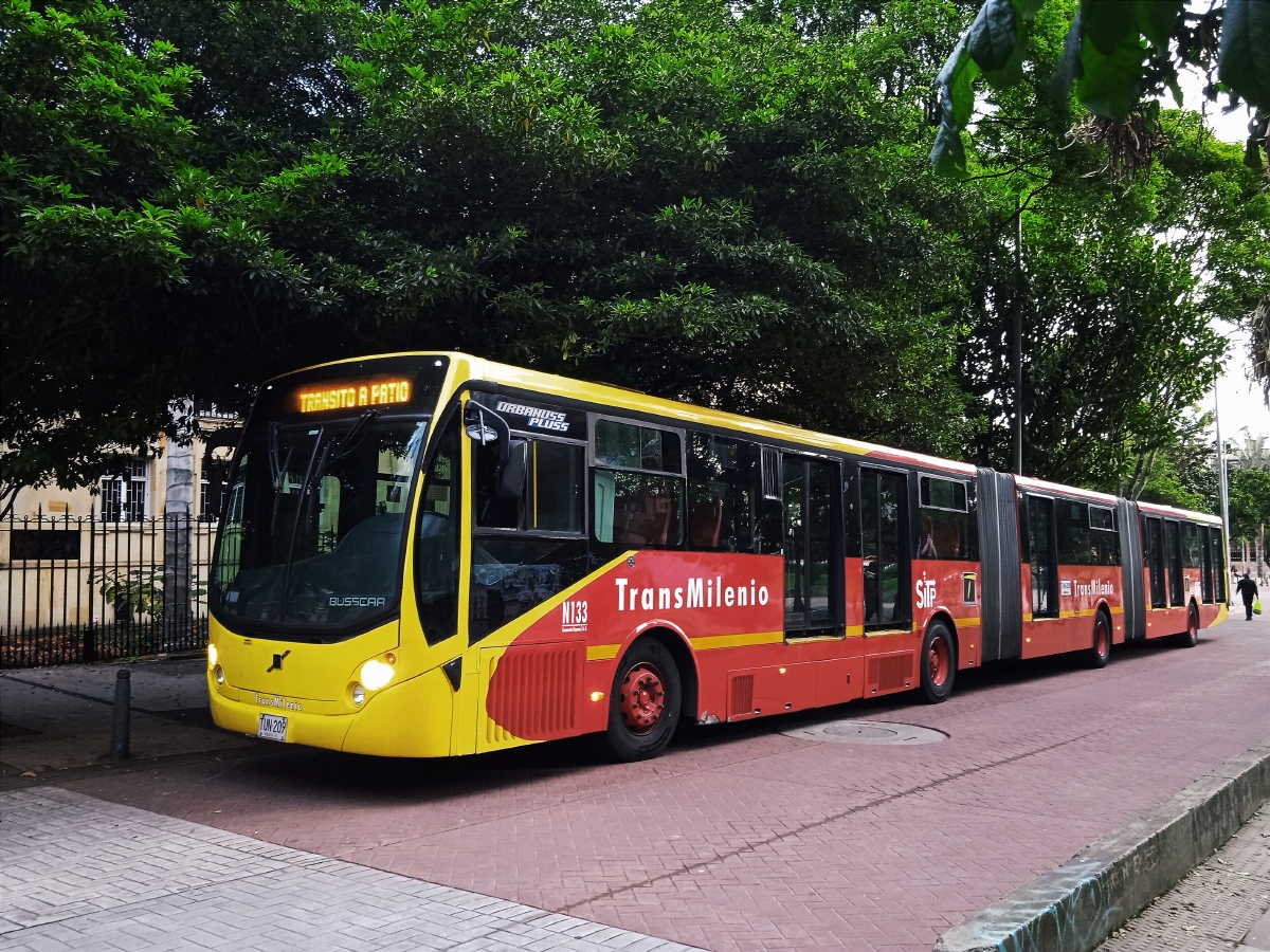 Колумбия, Busscar Urbanuss Pluss Biarticulado № N133