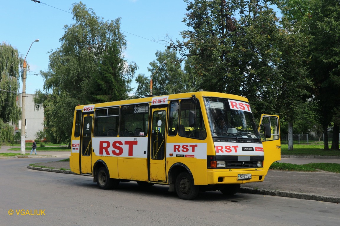 Львовская область, БАЗ-А079.04 "Эталон" № BC 4919 EA