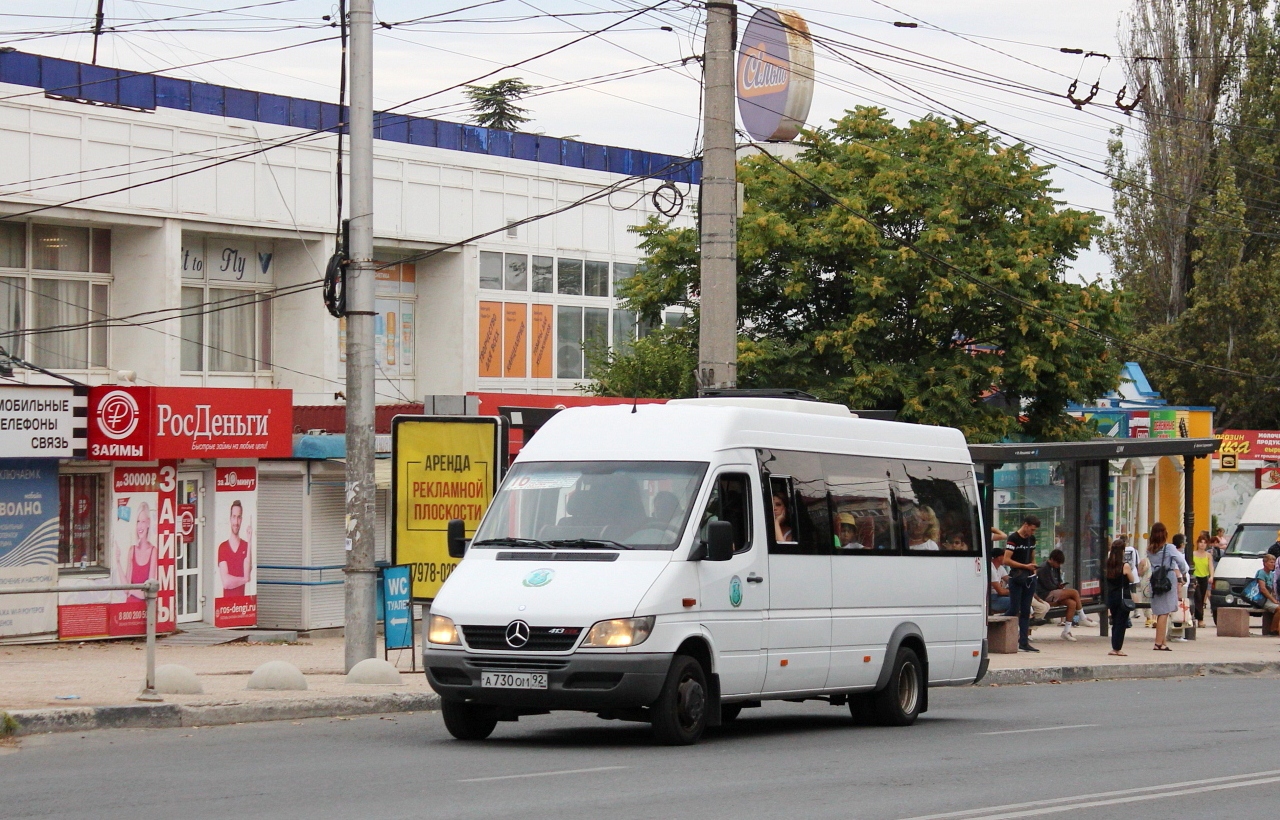 Севастополь, Луидор-223237 (MB Sprinter Classic) № А 730 ОМ 92