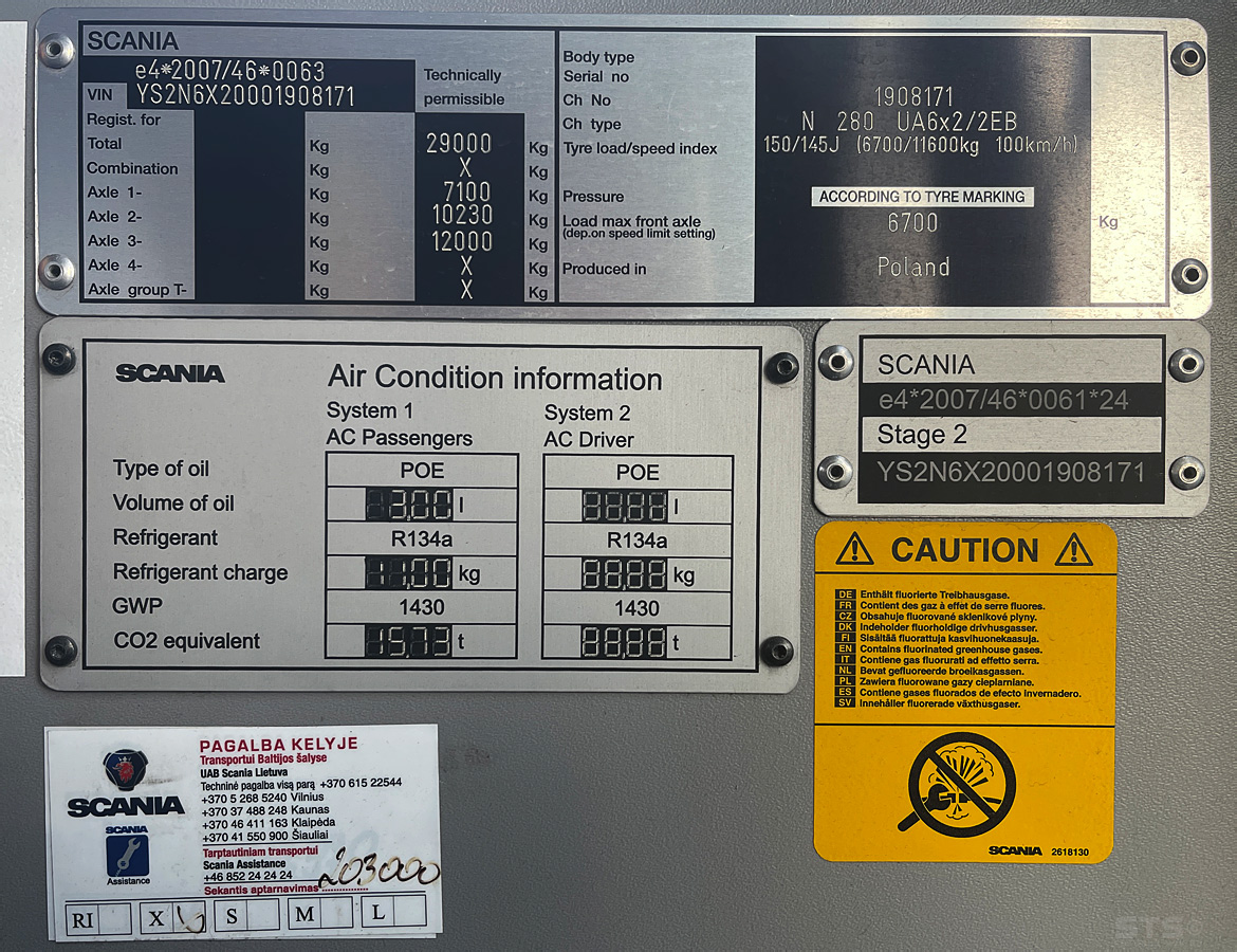 Литва, Scania Citywide LFA № V8047
