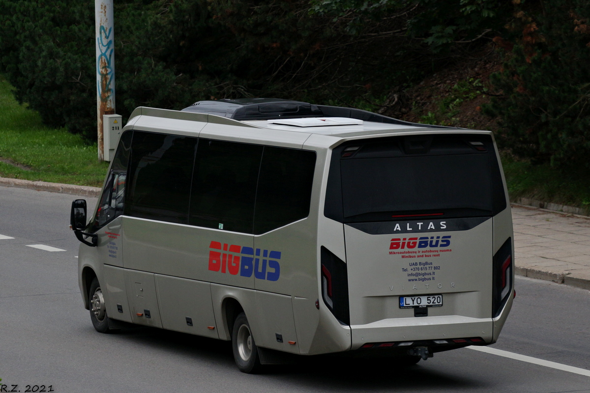 Литва, Altas Viator № LYO 520