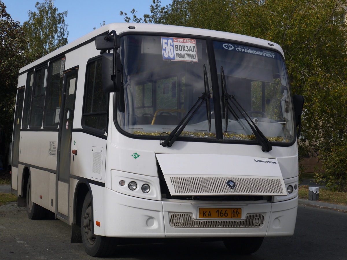 Свердловская область, ПАЗ-320302-08 "Вектор" № КА 166 66