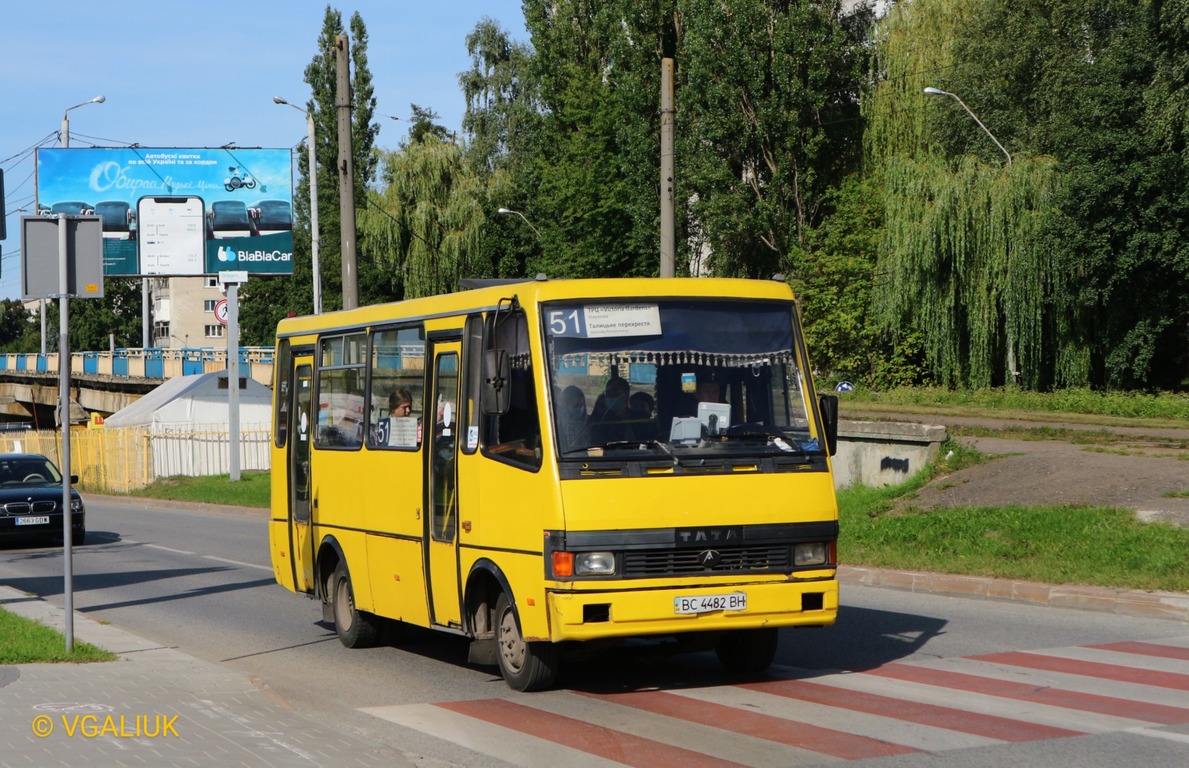 Lvov region, BAZ-A079.04 "Etalon" № BC 4482 BH