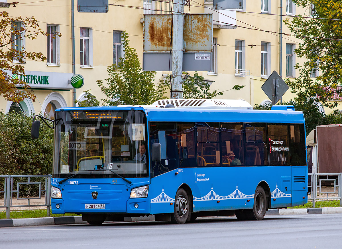 Тверская область, ЛиАЗ-4292.60 (1-2-0) № 10072