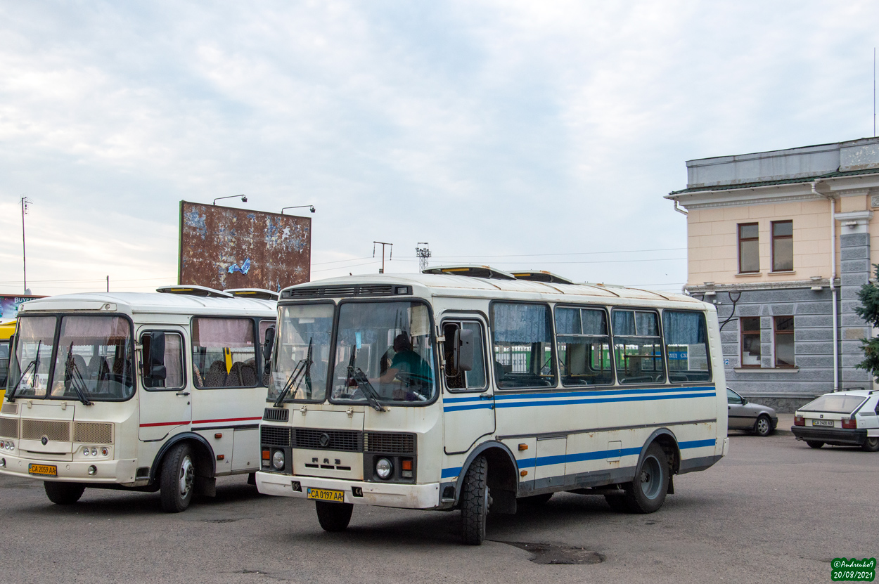 Черкасская область, ПАЗ-32054-07 № CA 0197 AA