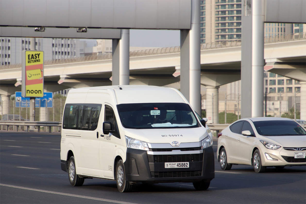 ОАЭ, Toyota HiAce (VI H300) № BO 55964