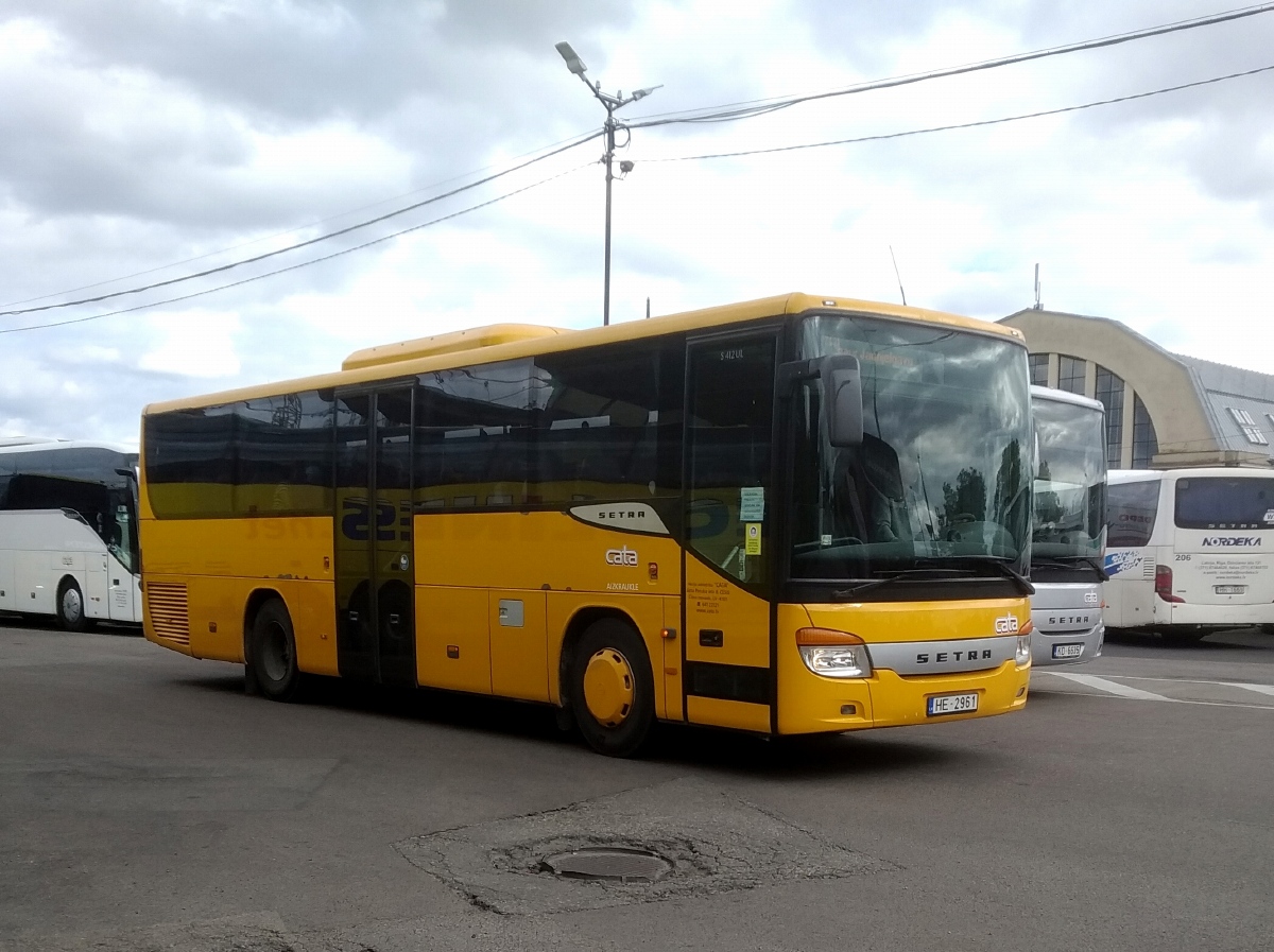 Латвия, Setra S412UL № HE-2961