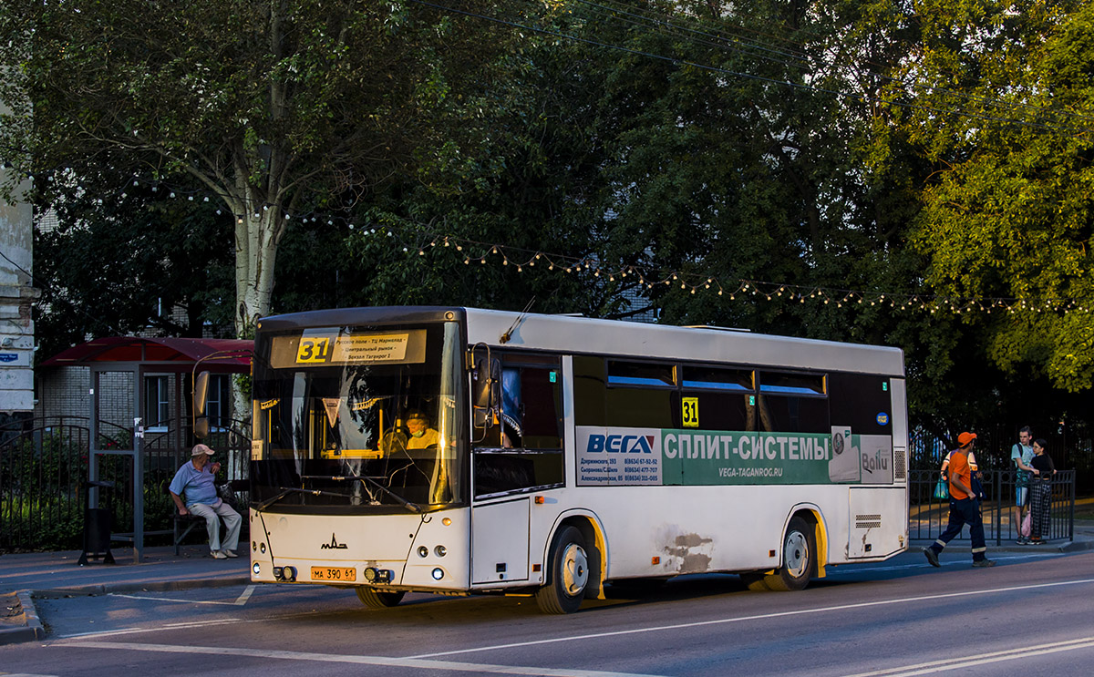 Ростовская область, МАЗ-206.063 № МА 390 61