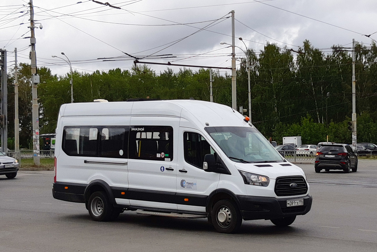 Свердловская область, Ford Transit FBD [RUS] (X2F.ESG.) № М 281 ТХ 196