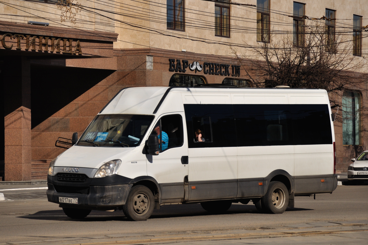 Тульская область, Нижегородец-2227UU (IVECO Daily) № В 017 ВЕ 77