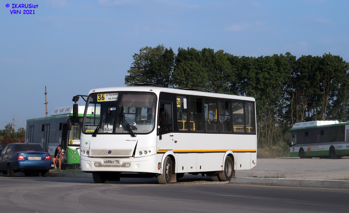 Воронежская область, ПАЗ-320414-14 "Вектор" № А 688 ВУ 136