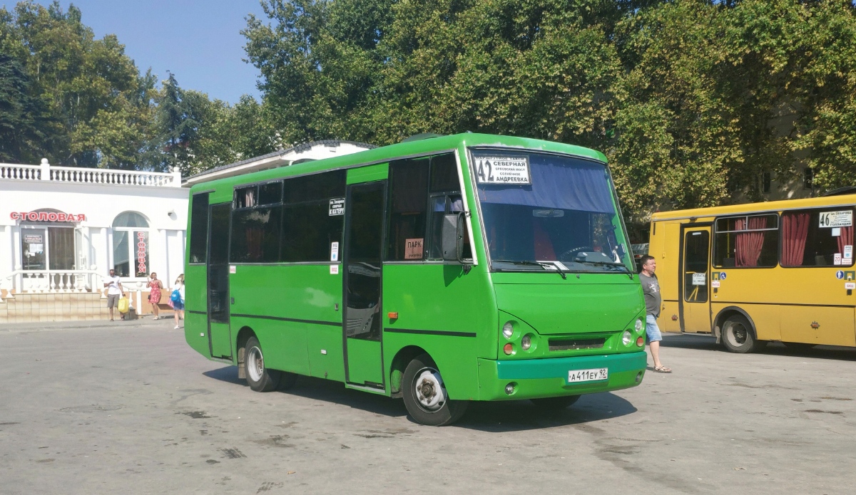 Севастополь, I-VAN A07A-40 № А 411 ЕУ 92