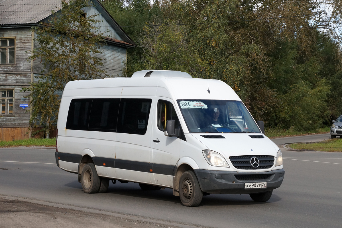 Архангельская область, Луидор-223612 (MB Sprinter) № К 690 УУ 29