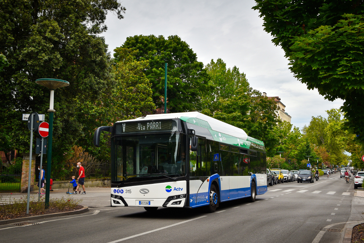 Италия, Solaris Urbino IV 12 electric № 315
