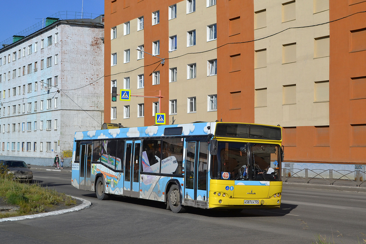 Красноярский край, МАЗ-103.476 № 587