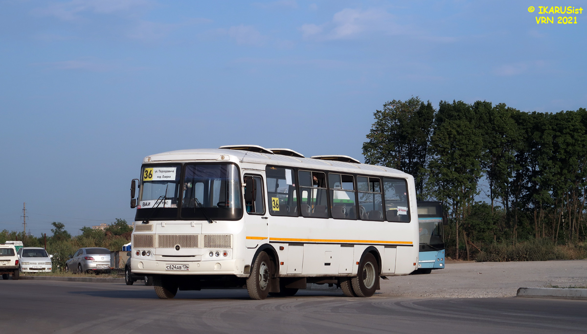 Воронежская область, ПАЗ-4234-05 № С 624 АВ 136