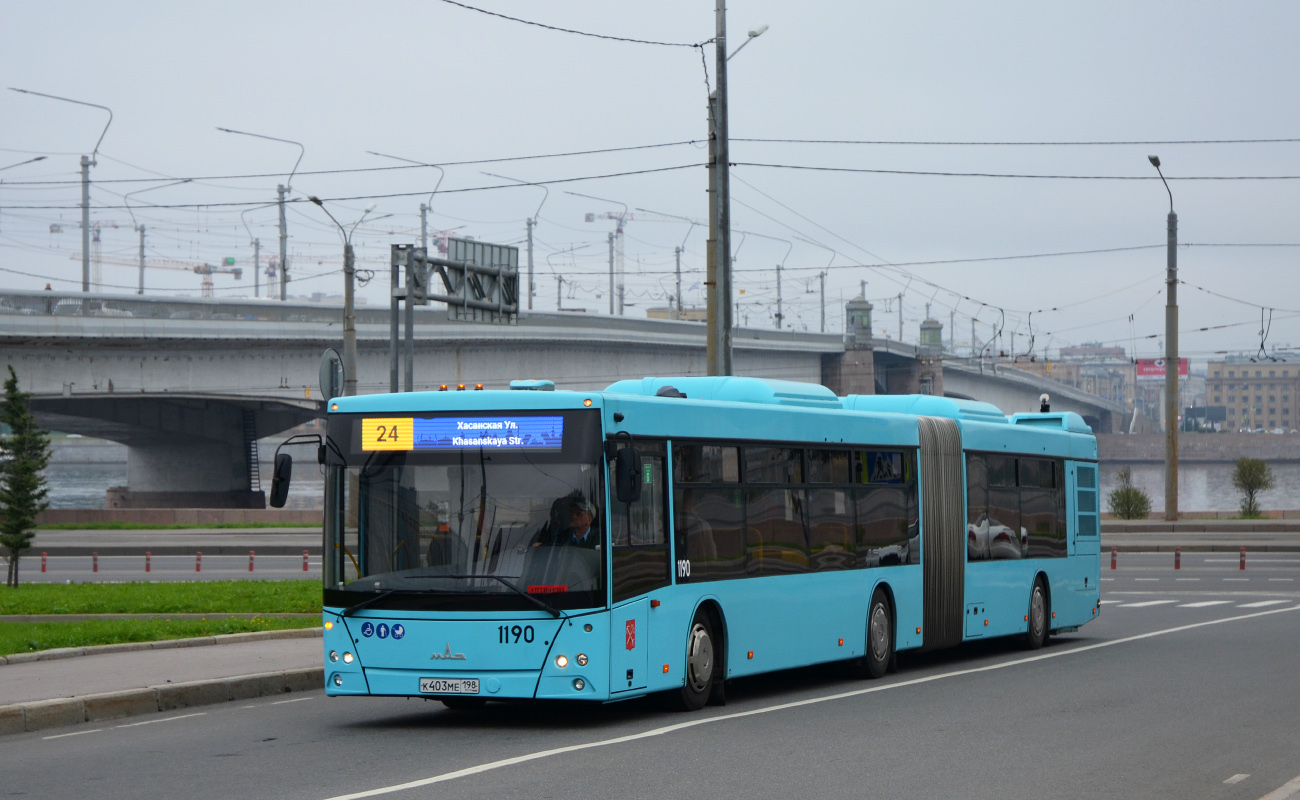 Санкт-Петербург, МАЗ-216.066 № 1190