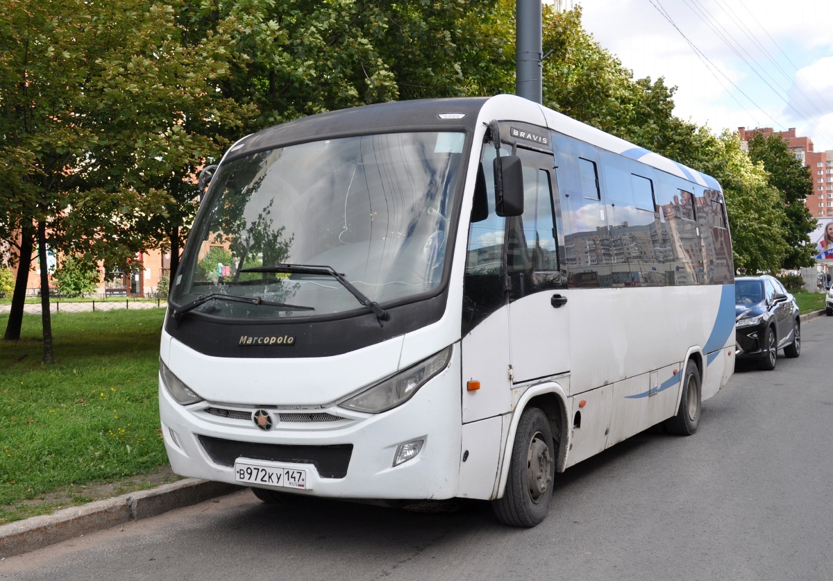 Санкт-Петербург, Marcopolo Bravis 3297-20-01 № В 972 КУ 147