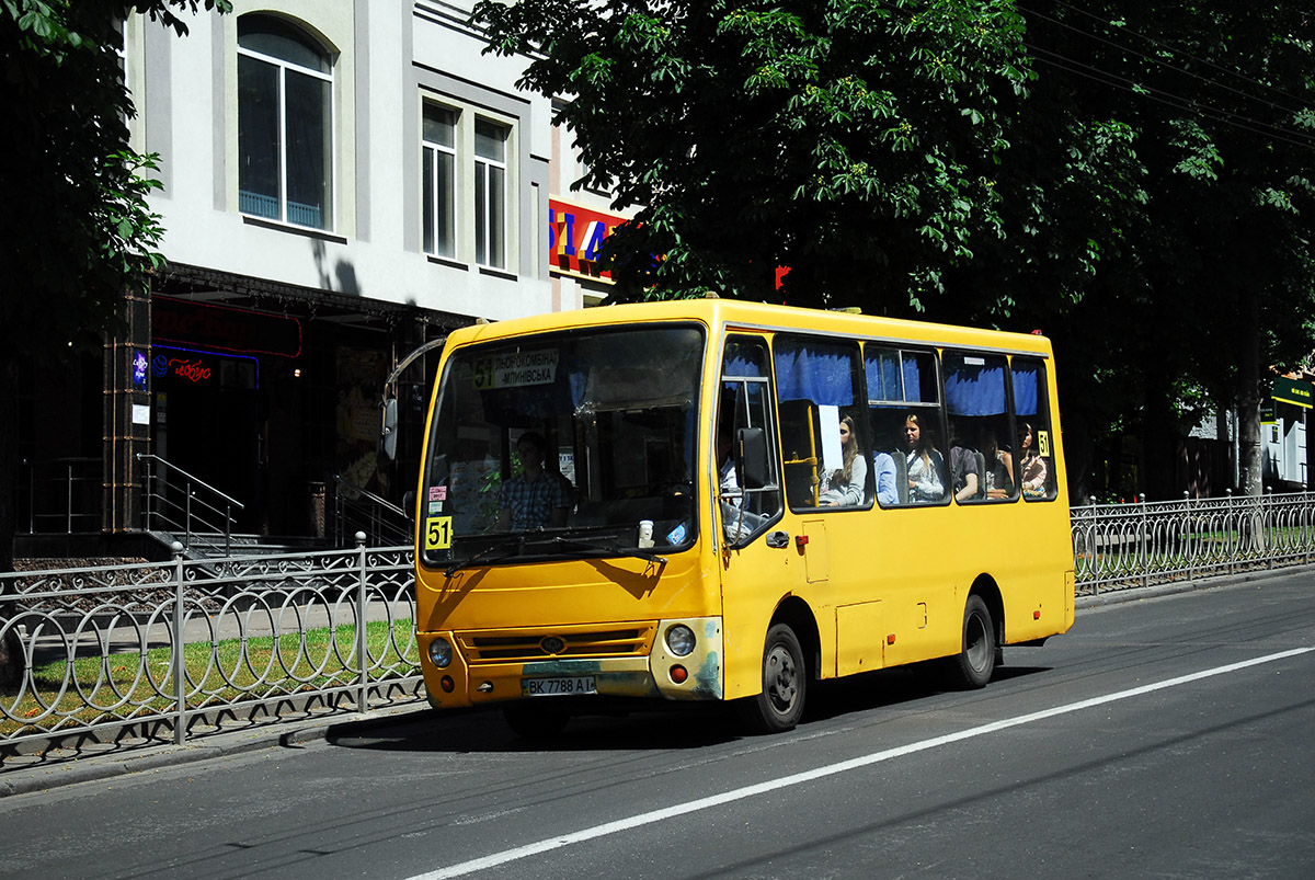 Ровненская область, Богдан А06921 № BK 7788 AI