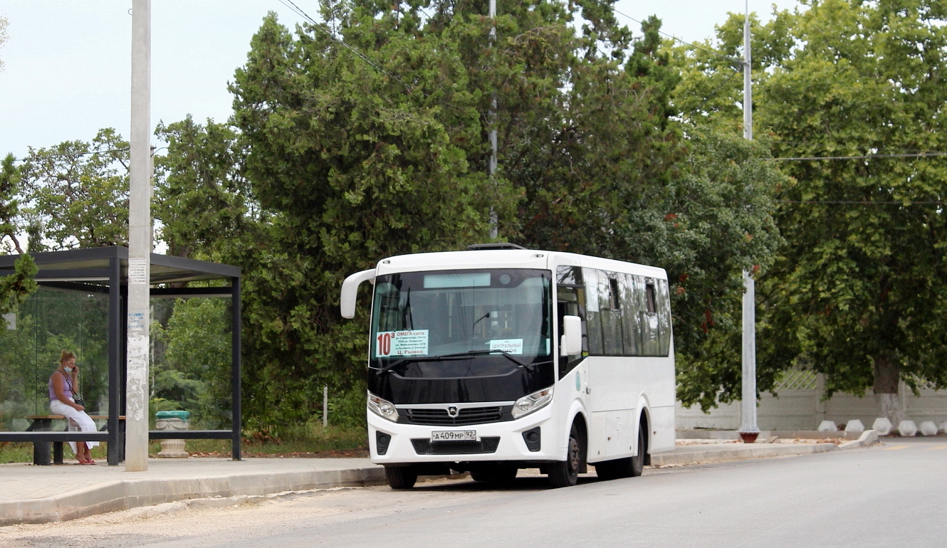 Севастополь, ПАЗ-320435-04 "Vector Next" № А 409 МР 92