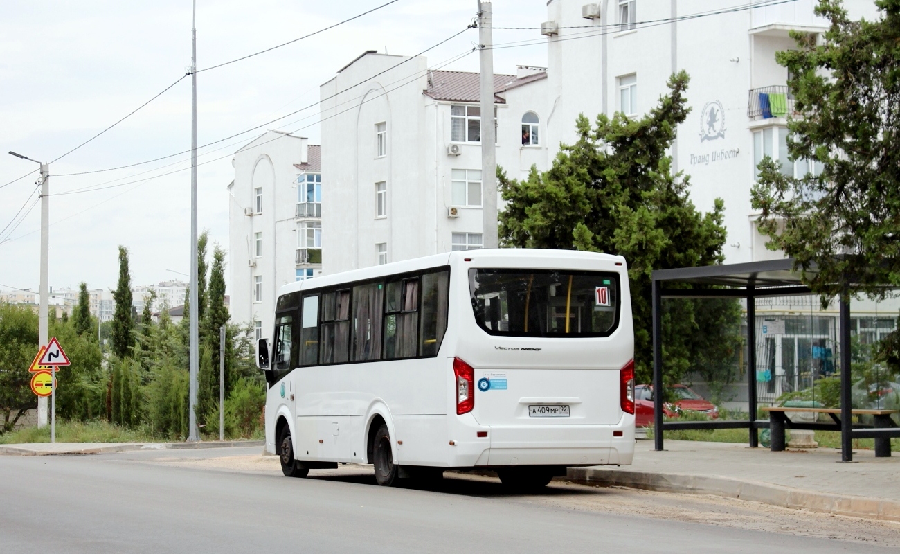 Севастополь, ПАЗ-320435-04 "Vector Next" № А 409 МР 92