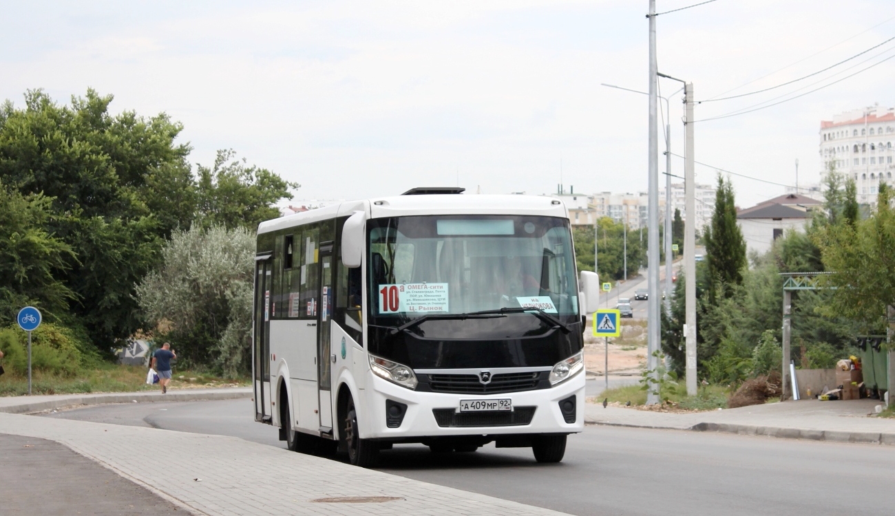 Севастополь, ПАЗ-320435-04 "Vector Next" № А 409 МР 92