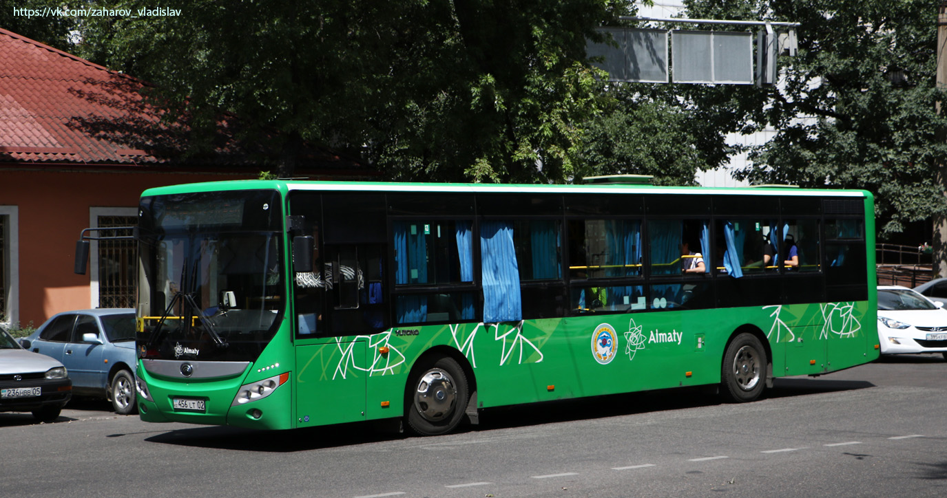 Алматы, Yutong ZK6118HGA (СарыаркаАвтоПром) № 456 LT 02