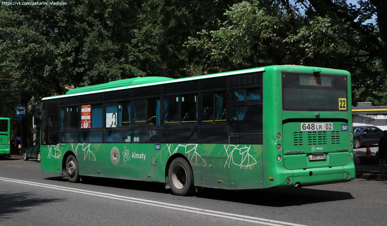 Ałmaty, Yutong ZK6118HGA Nr 1841