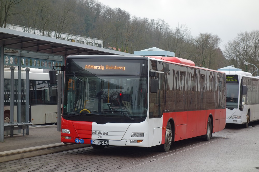 Саар, MAN A20 Lion's City Ü NÜ313 № MZG-MR 326