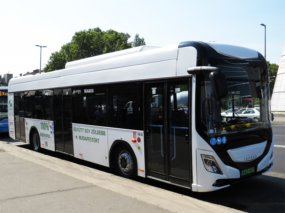 Hungary, Ikarus 120.EL # SVZ-947