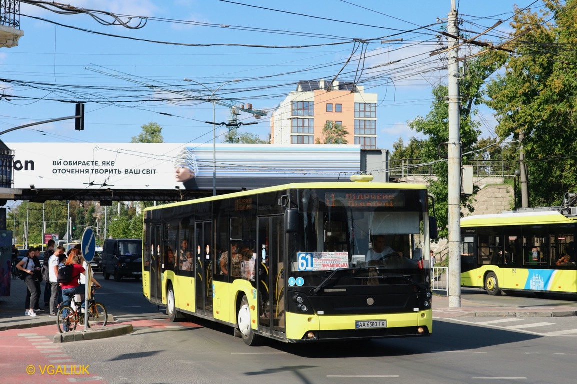 Львовская область, Електрон A18501 № AA 6380 TX