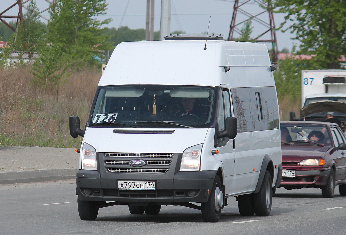 Челябинская область, Нижегородец-222702 (Ford Transit) № А 797 СН 174