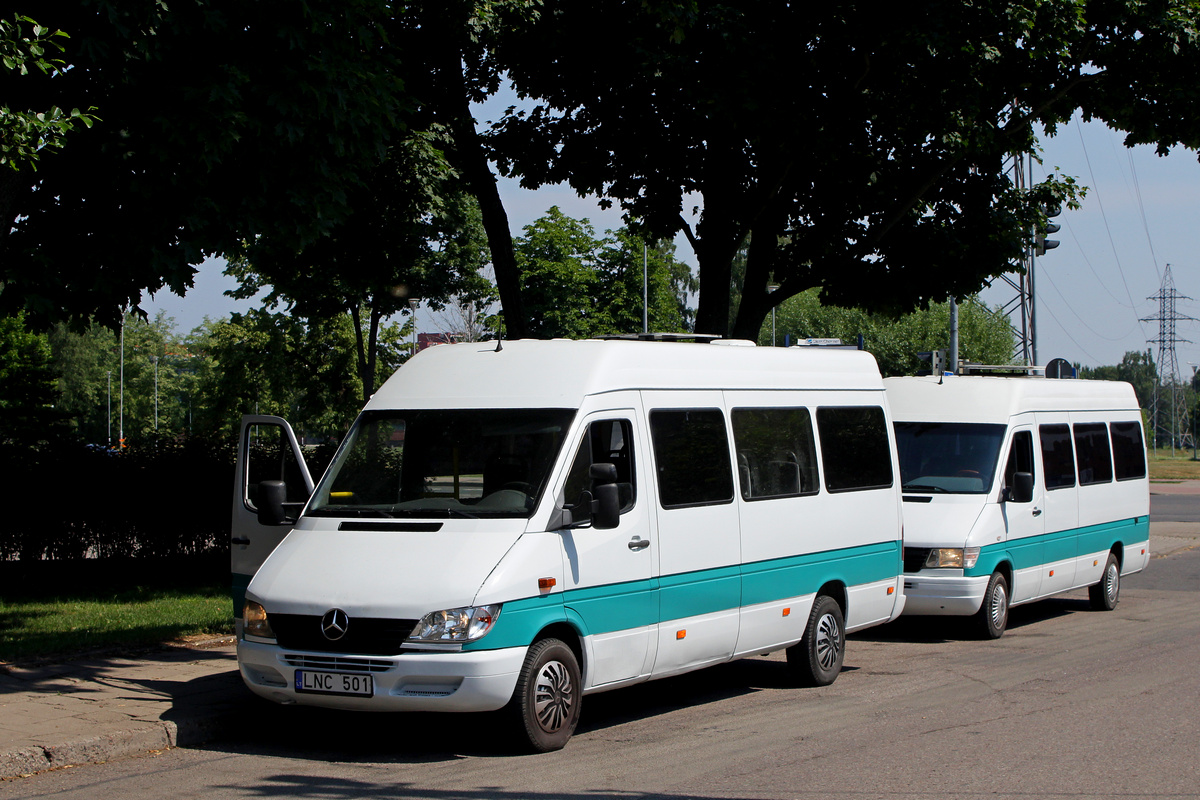 Литва, Vilsicaras № LNC 501; Литва, Mercedes-Benz Sprinter W903 310D № LFH 501