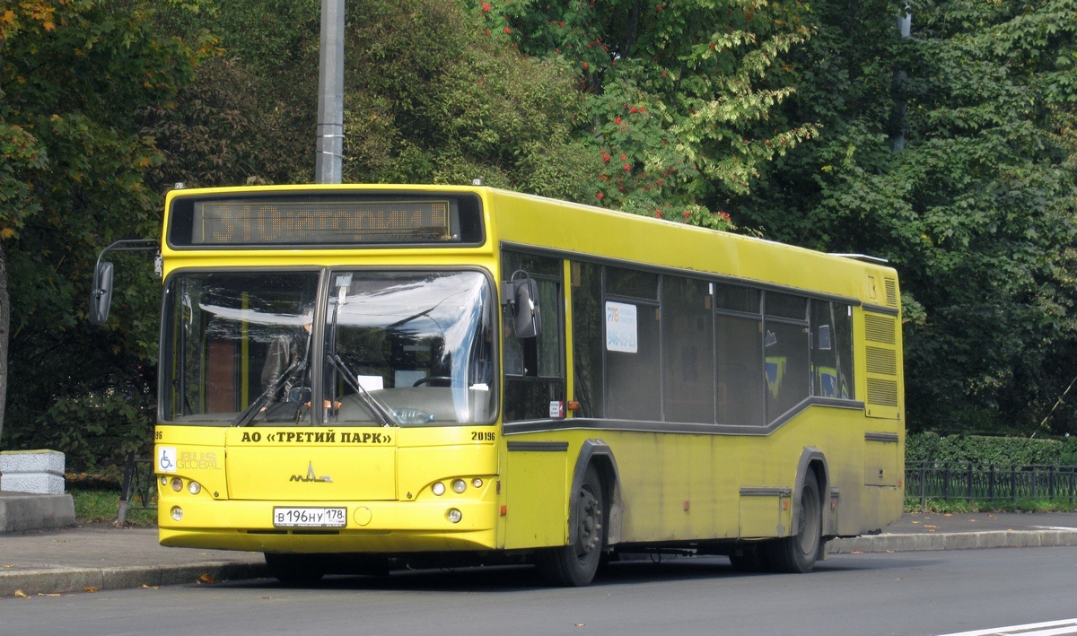 Санкт-Петербург, МАЗ-103.468 № В 196 НУ 178