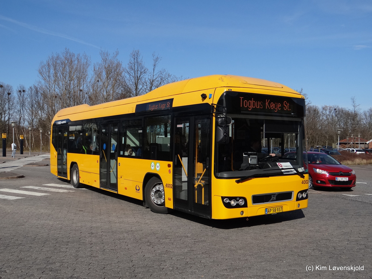 Дания, Volvo 7700 Hybrid № 4002