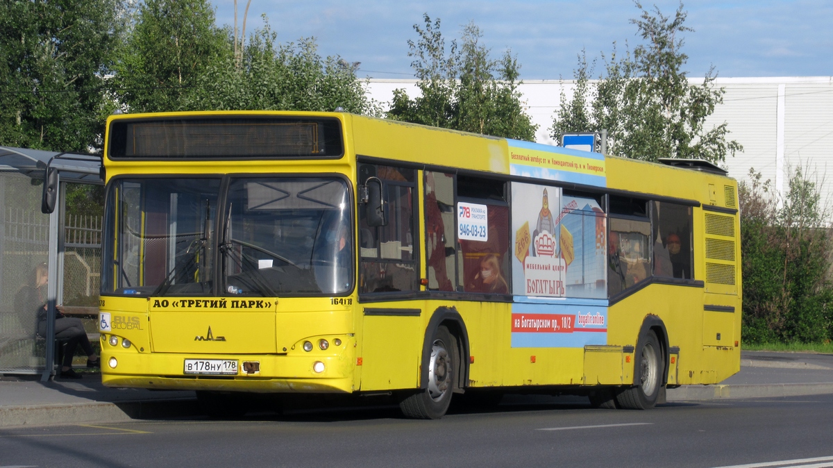 Санкт-Петербург, МАЗ-103.468 № В 178 НУ 178