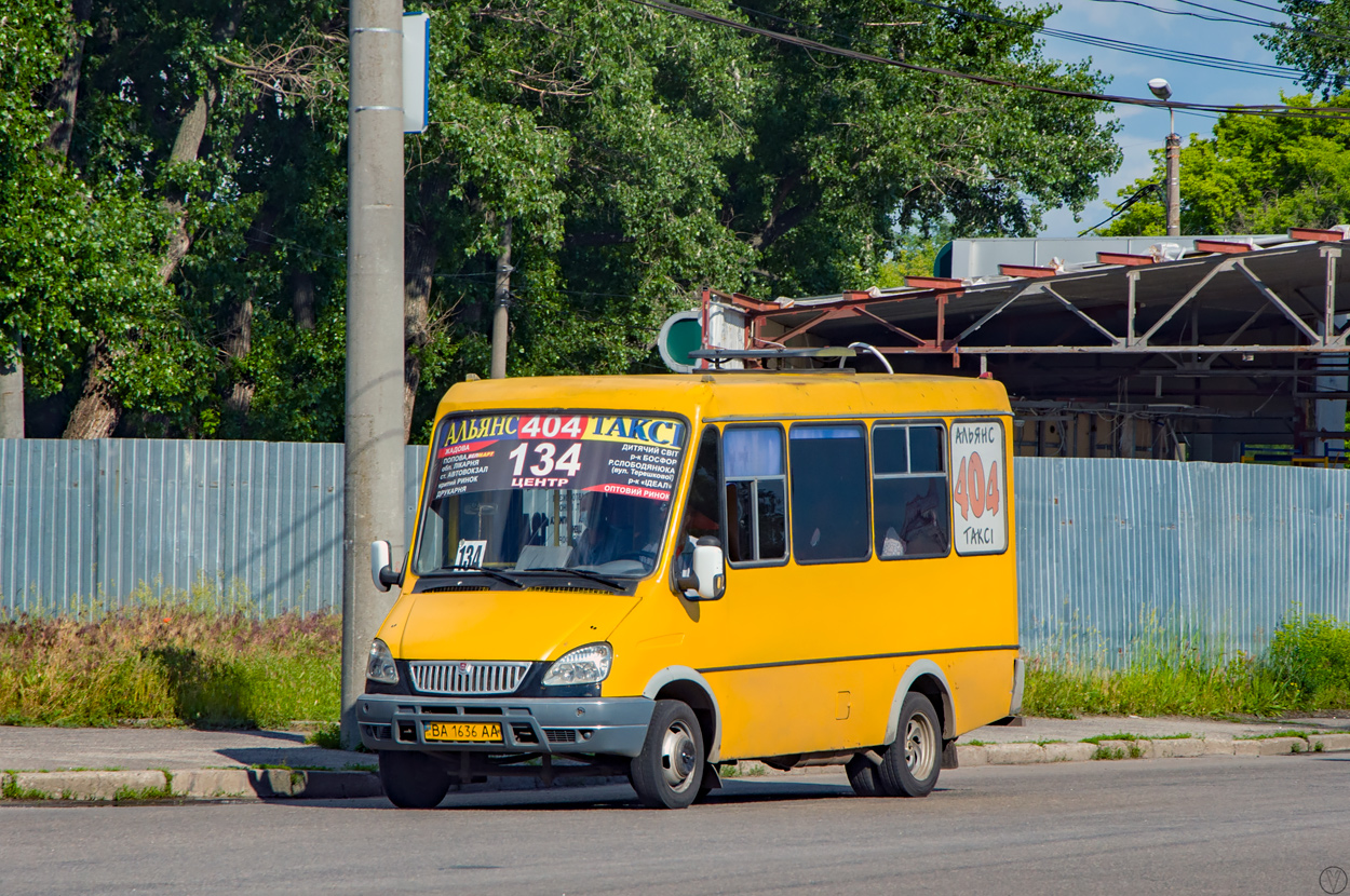 Кировоградская область, БАЗ-22154 "Дельфин" № BA 1636 AA