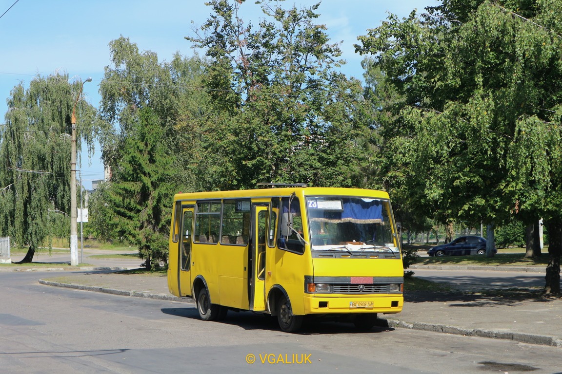 Львовская область, БАЗ-А079.04 "Эталон" № BC 0908 AA