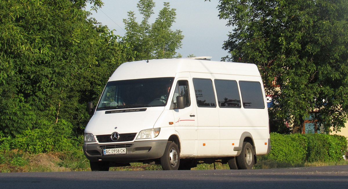 Волынская область, Mercedes-Benz Sprinter W904 416CDI № AC 0958 CK