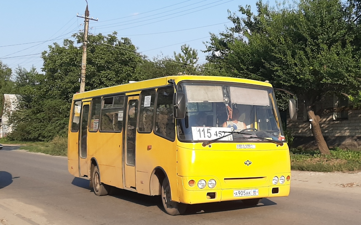 Луганская область, Богдан А09202 (ЛуАЗ) № А 905 АК LPR