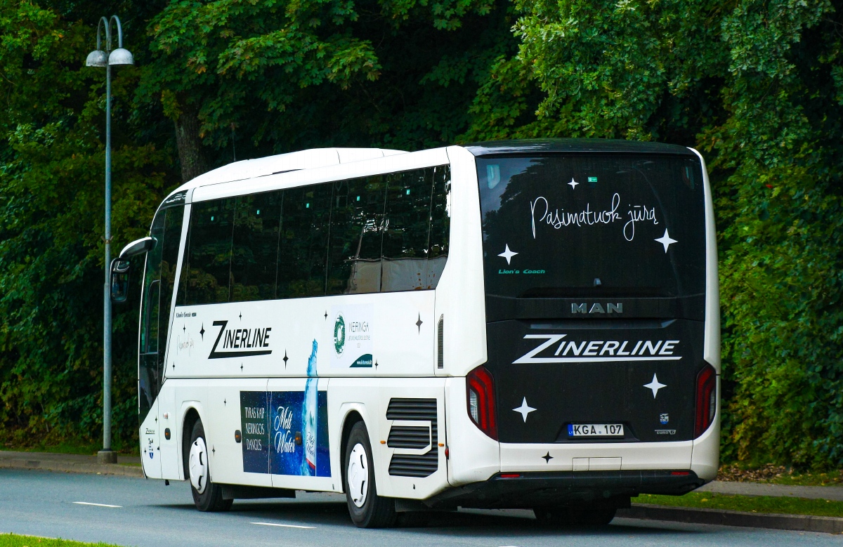 Литва, MAN R07 Lion's Coach RHC464 № KGA 107
