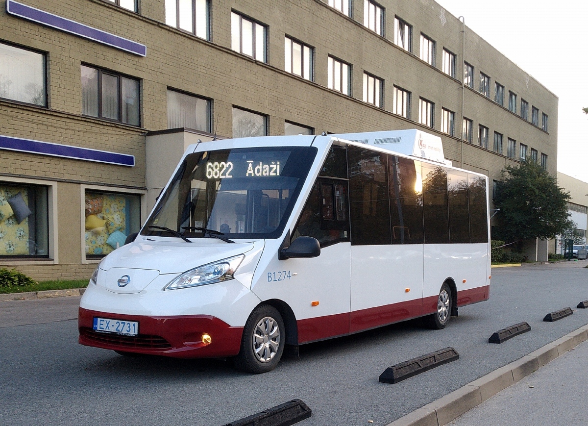 Латвия, K-Bus E-Solar City № B1274 Латвия, K-Bus E-Solar City № B1274