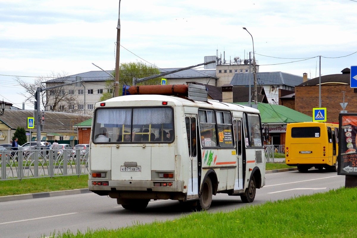 Ставропольский край, ПАЗ-32054 № К 871 ХВ 26