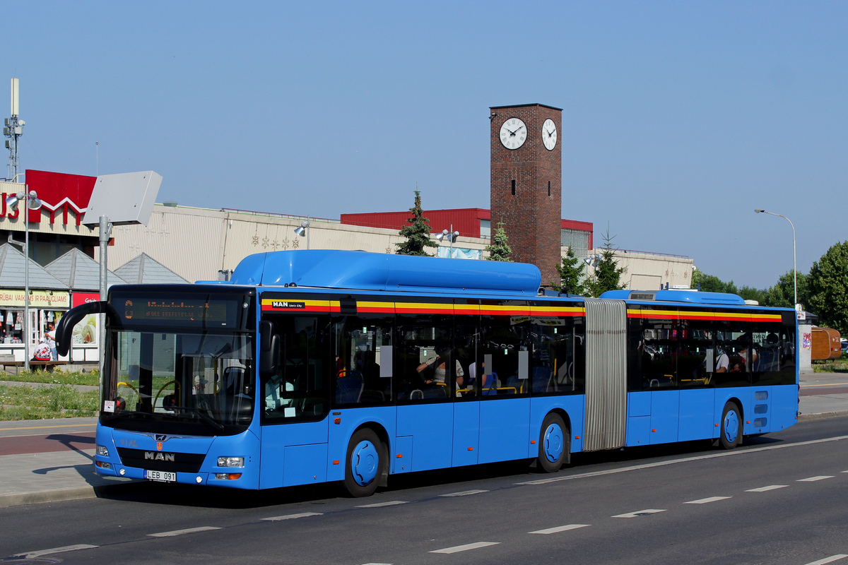 Литва, MAN A23 Lion's City G NG313 CNG № 91