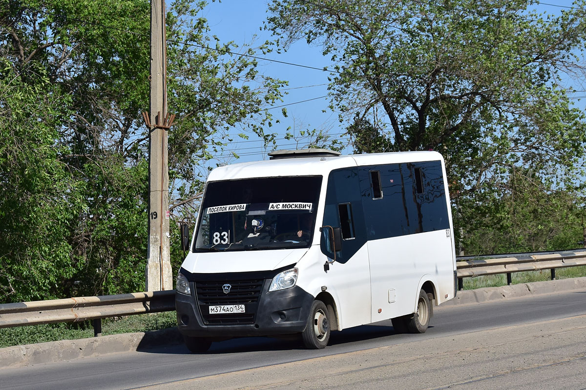Volgograd region, GAZ-A63R42 Next # М 374 АО 134