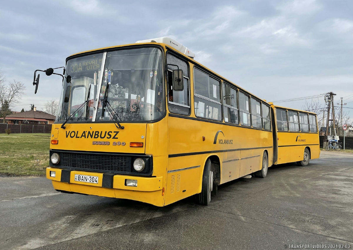 Венгрия, Ikarus 280 (Vasi Volán) № BAN-304