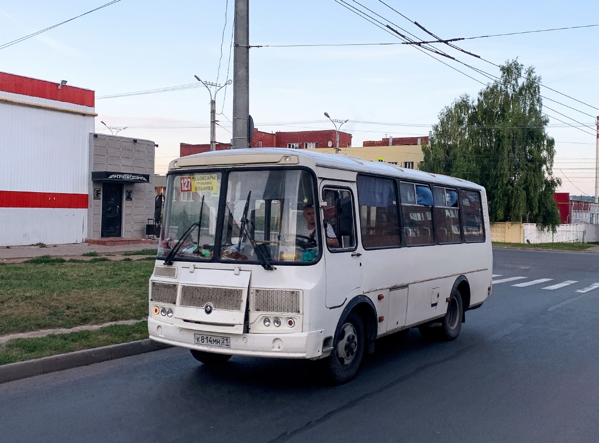 Чувашия, ВСА3033 (ПАЗ-32054) № К 814 МН 21